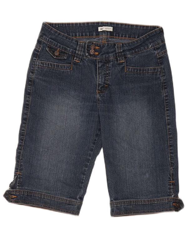 Pantaloni scurți din blugi pentru femei Lee US 6 Medium W28 Bumbac albastru