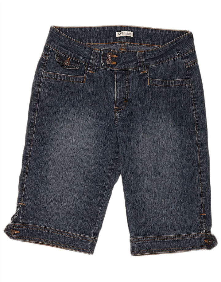 Pantaloni scurți din blugi pentru femei Lee US 6 Medium W28 Bumbac albastru
