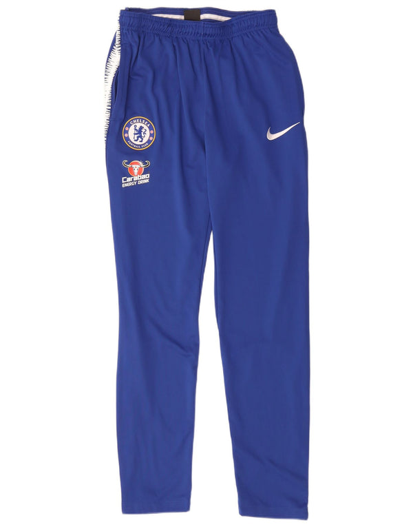 Pantaloni de trening Nike Chelsea FC pentru femei UK 14 Medium Blue Colorblock