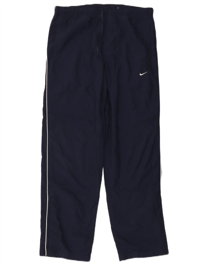 Pantaloni de trening Nike pentru bărbați Marea Britanie 38/40 Nailon mediu albastru bleumarin