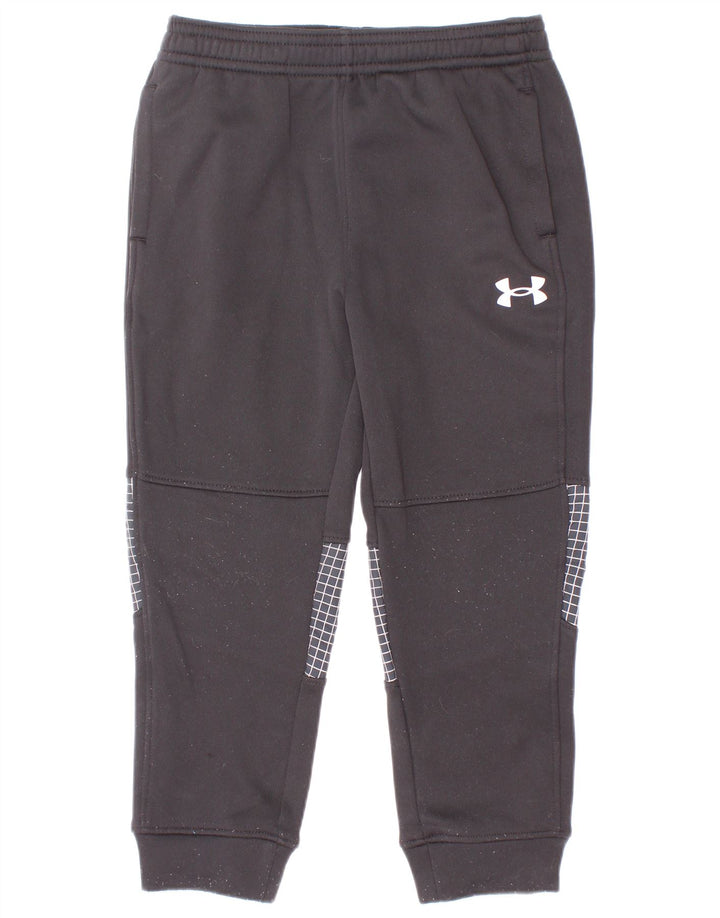 Pantaloni de trening Under Armour Băieți Joggeri 2-3 Ani Black Check