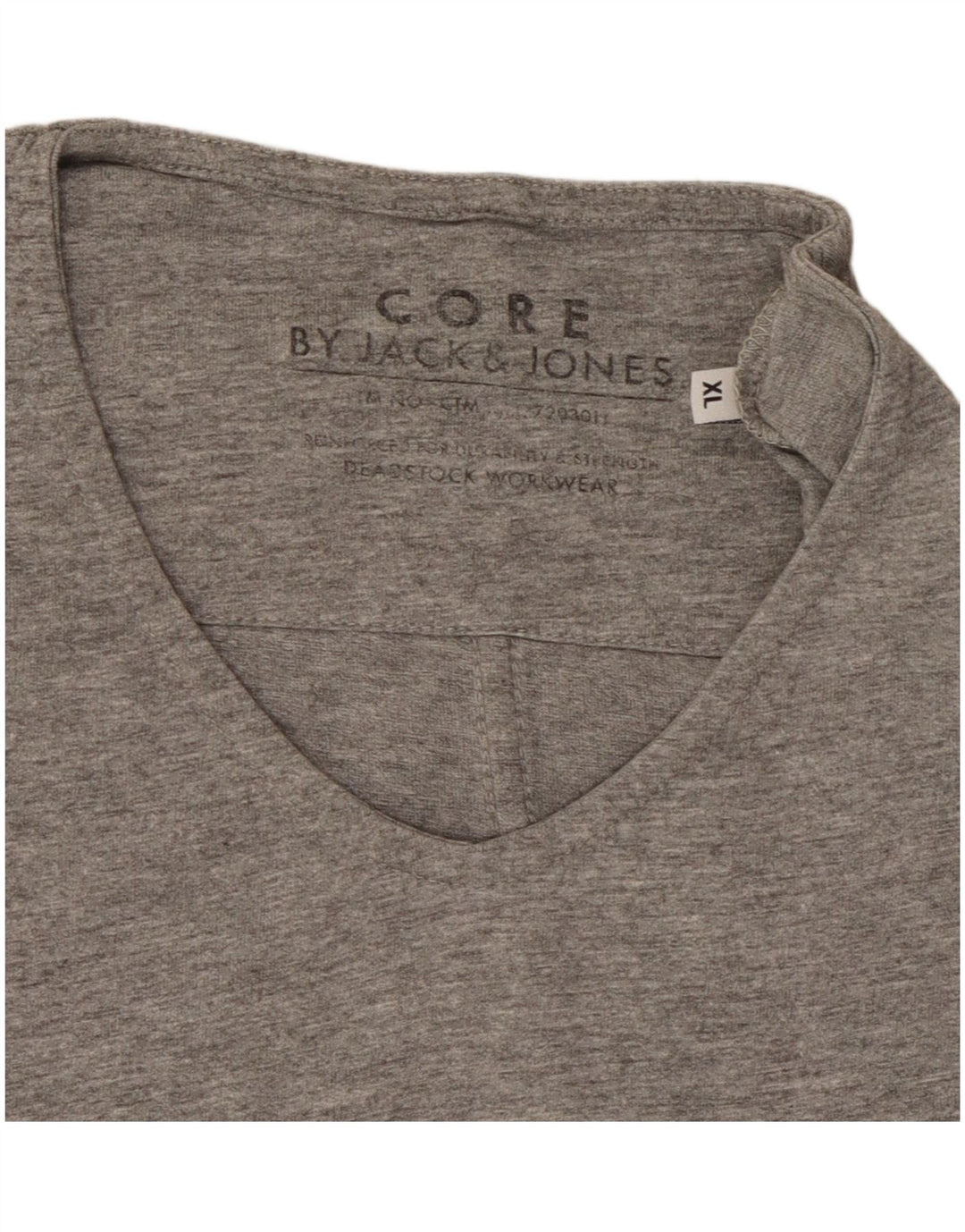 Jack & Jones Bărbați Tricou Top XL Gri Pete