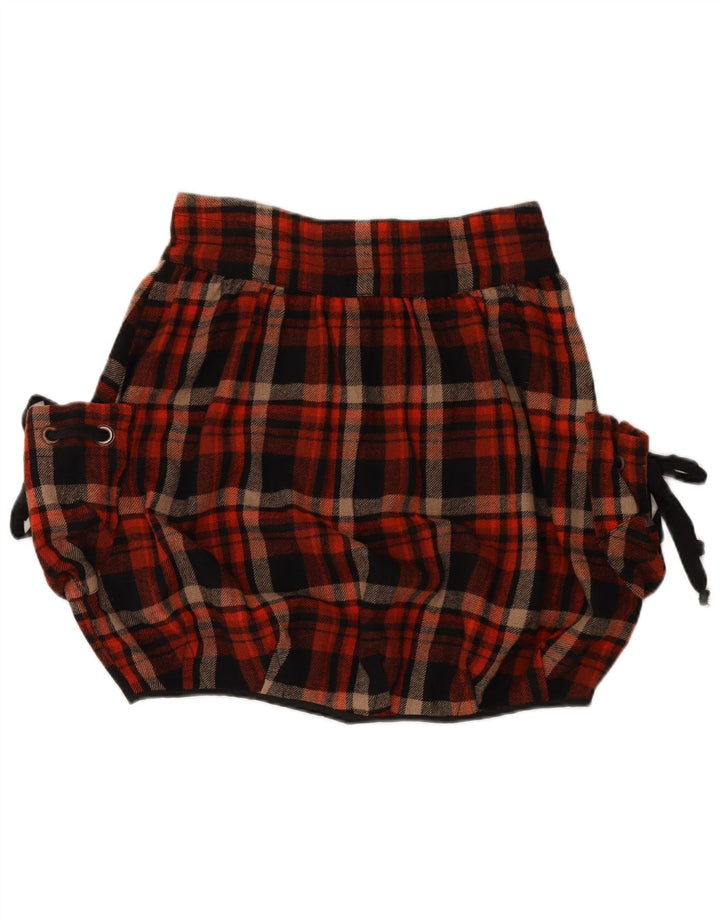 FORNARINA Fusta Dama Bubble Large W34 Multicolor Lână Check