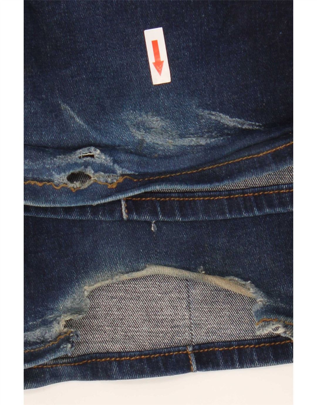 Blugi evazați pentru femei Reiss W25 L31 bumbac bleumarin