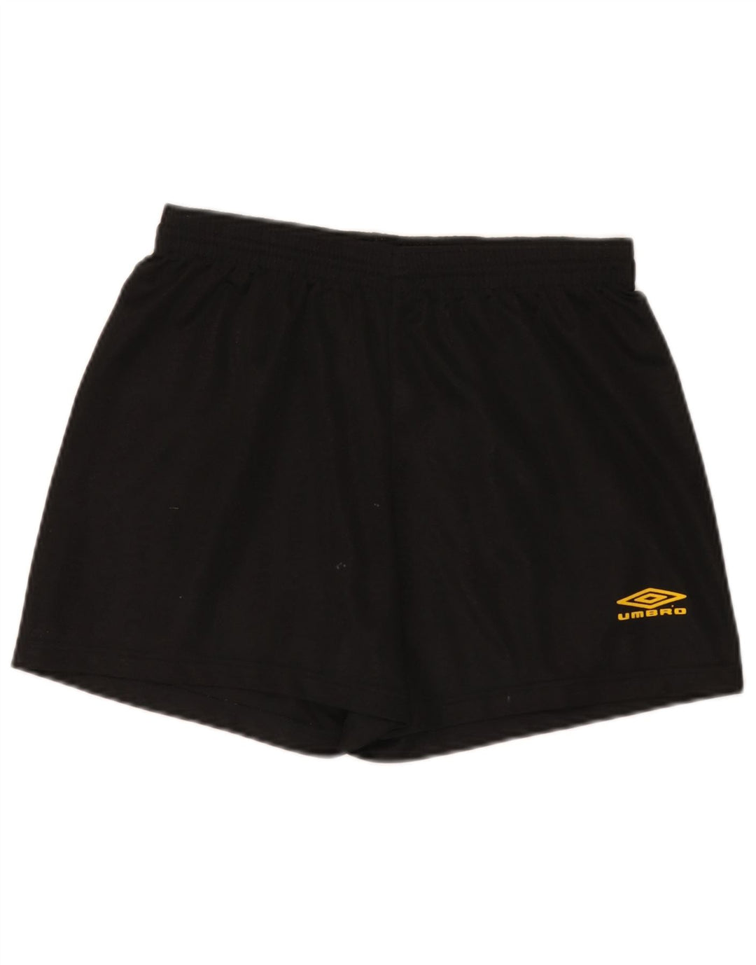 Pantaloni scurți sport Umbro pentru bărbați, poliester mediu negru