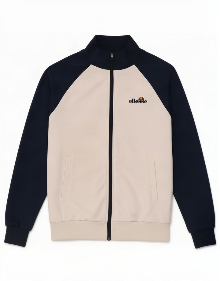 Jachetă de trening pentru bărbați Ellesse, mare, albastru, poliester color bloc