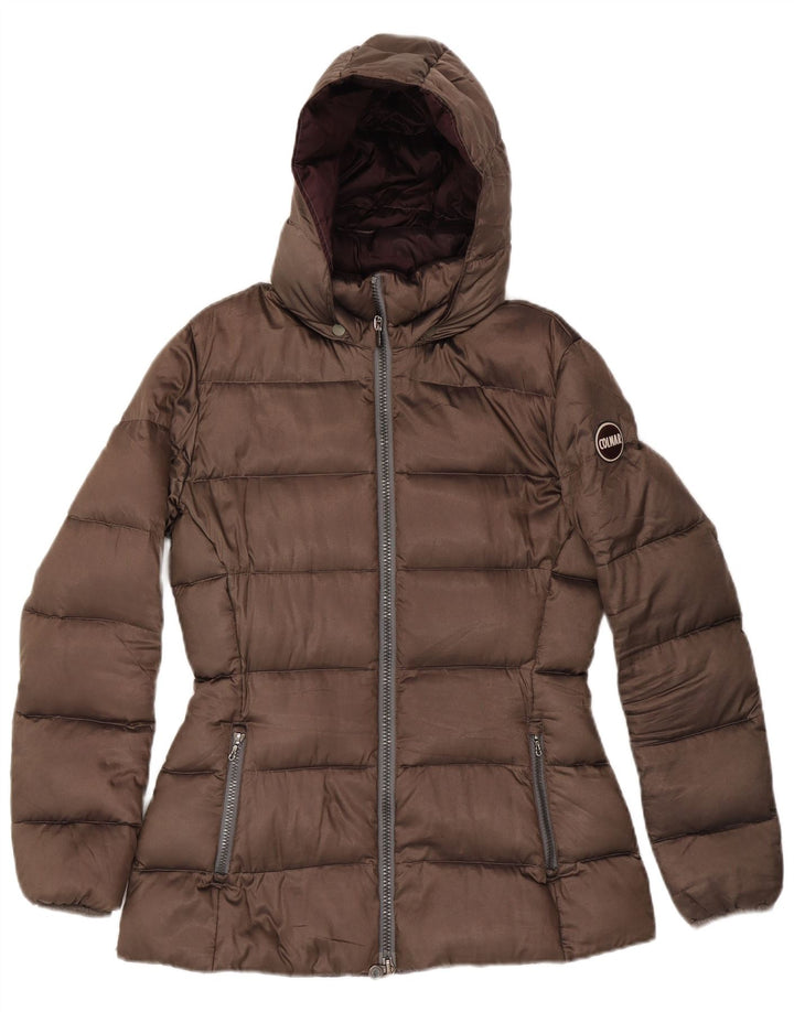 Jachetă căptușită cu glugă Colmar pentru femei IT 46 Large Brown