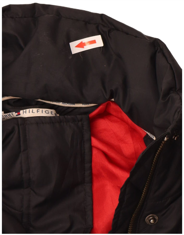Jachetă căptușită pentru femei Tommy Hilfiger UK 16, mare, negru, poliester