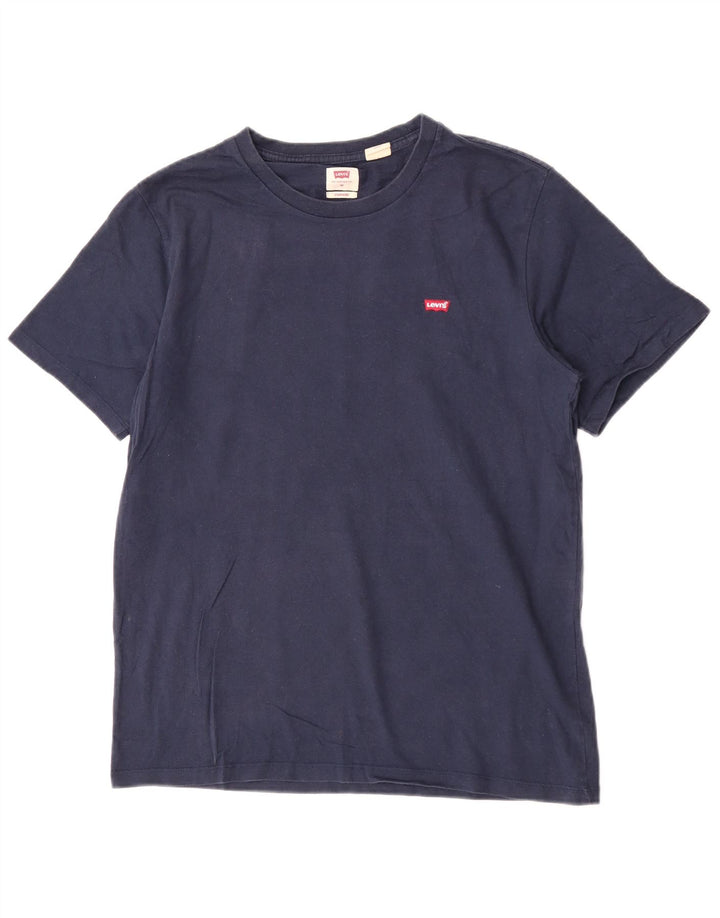 Tricou standard pentru bărbați Levi's Top Mediu Bleumarin