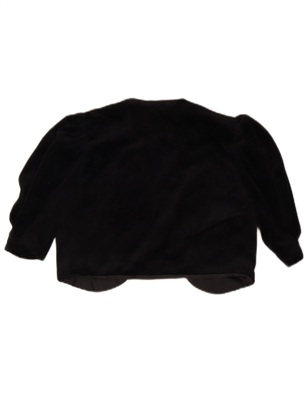 Jachetă Bolero deschisă pentru femei VINTAGE IT 36 XS Triacetat negru