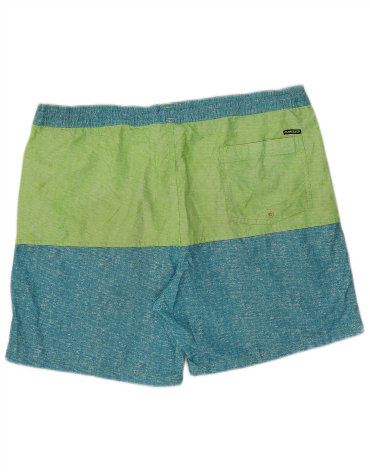 Pantaloni scurți de înot Quiksilver pentru bărbați, mari, verzi