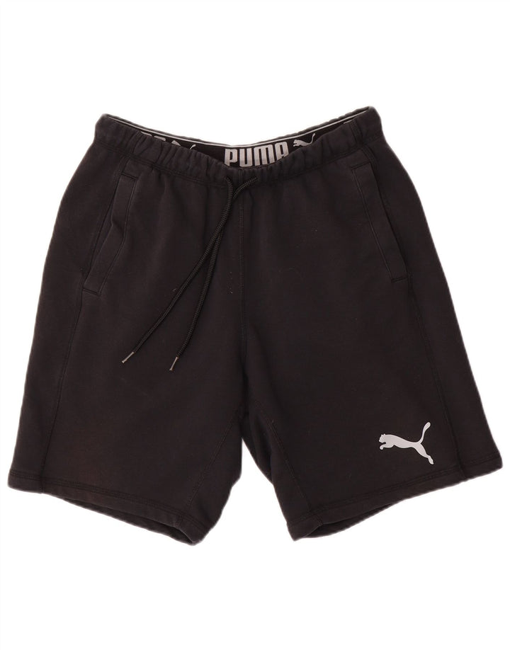 Pantaloni scurți sport Puma pentru bărbați, mediu negru