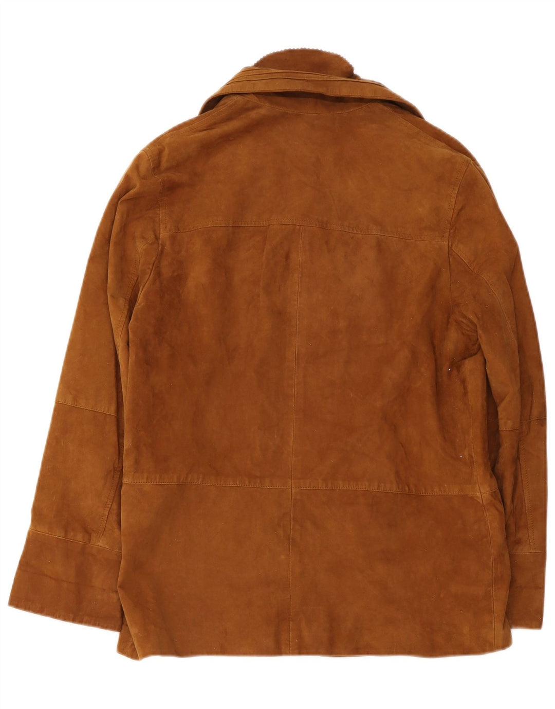Jachetă vintage bărbătească din piele intoarsa IT 44 XS maro piele