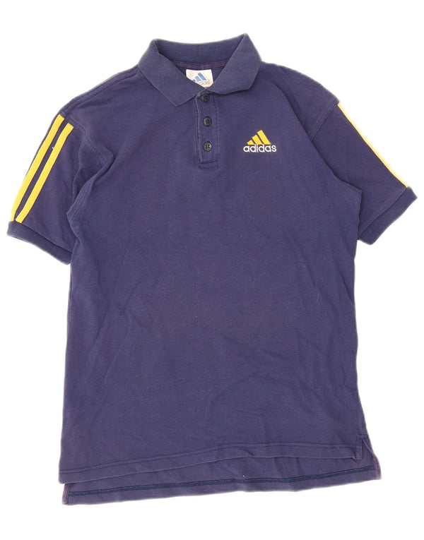Tricou polo Adidas băieți 14-15 ani mare albastru