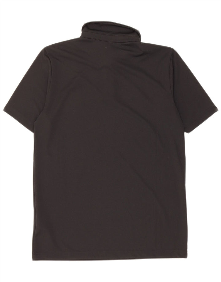 Tricou polo Adidas Aeroready pentru baieti 13-14 ani poliester negru