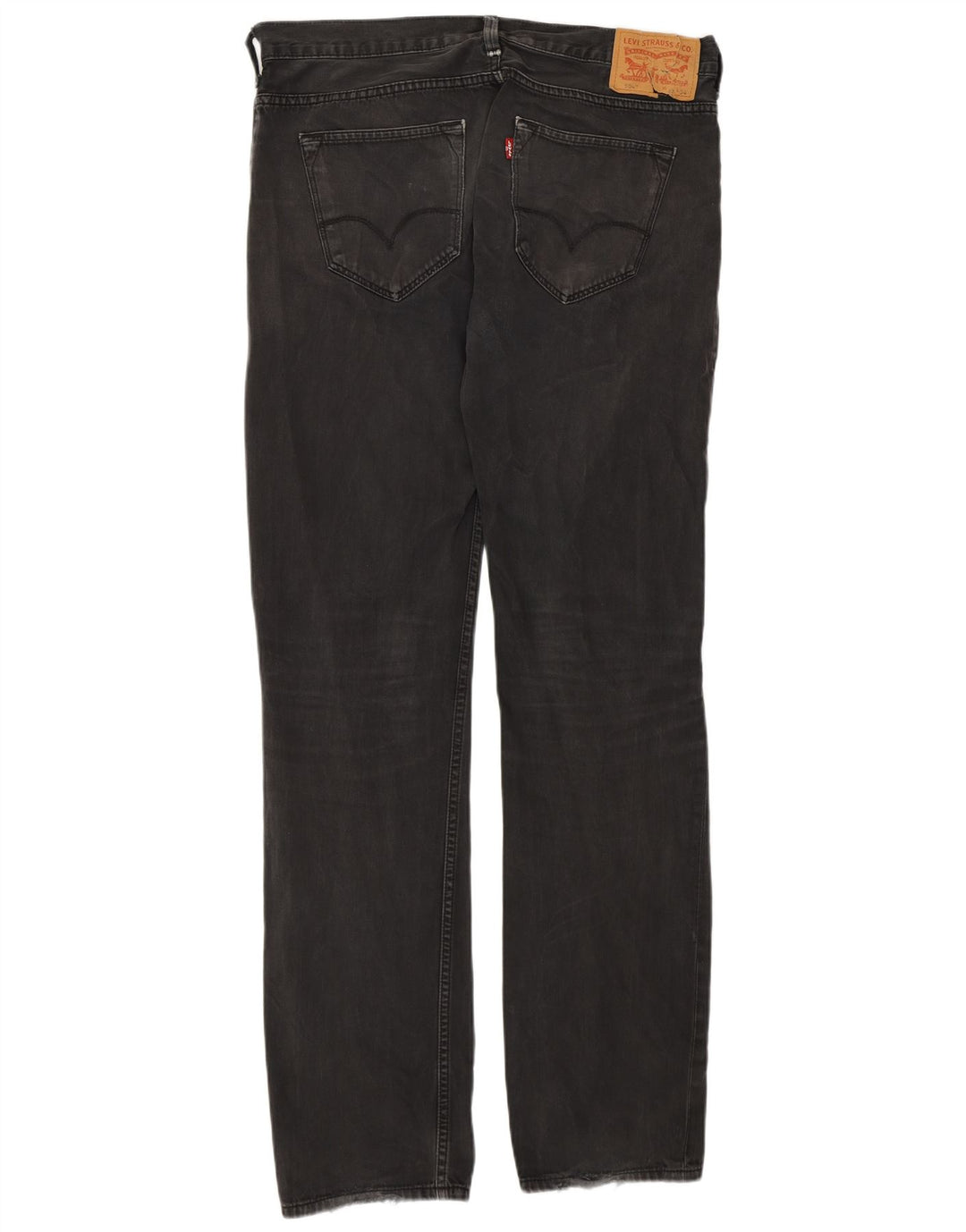 Blugi drepti pentru bărbați Levi's 504 W33 L34 bumbac gri