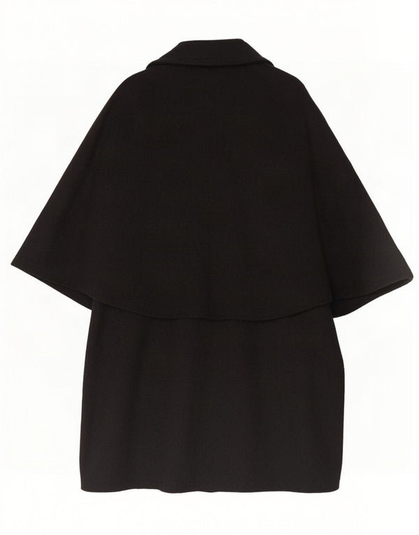 Palton Poncho Superior pentru damă, mărime unica, gri din lână color bloc