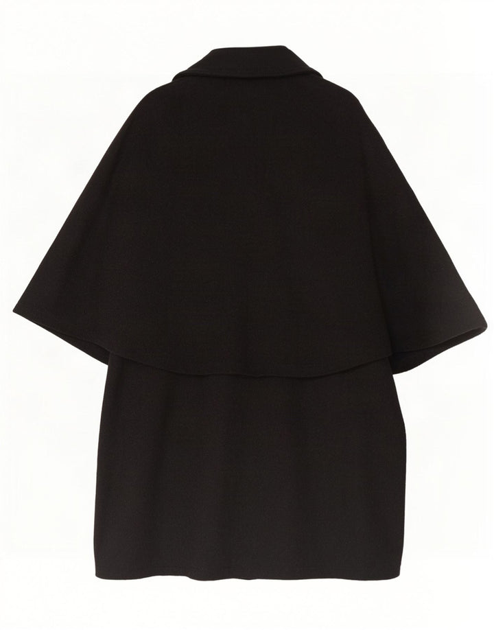Palton Poncho Superior pentru damă, mărime unica, gri din lână color bloc