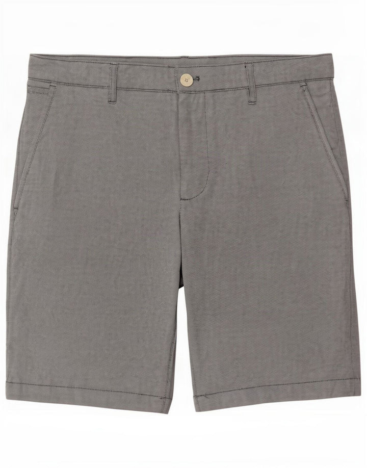 Pantaloni scurți chino pentru bărbați Zara EU 40 Medium W31 Gri Bumbac