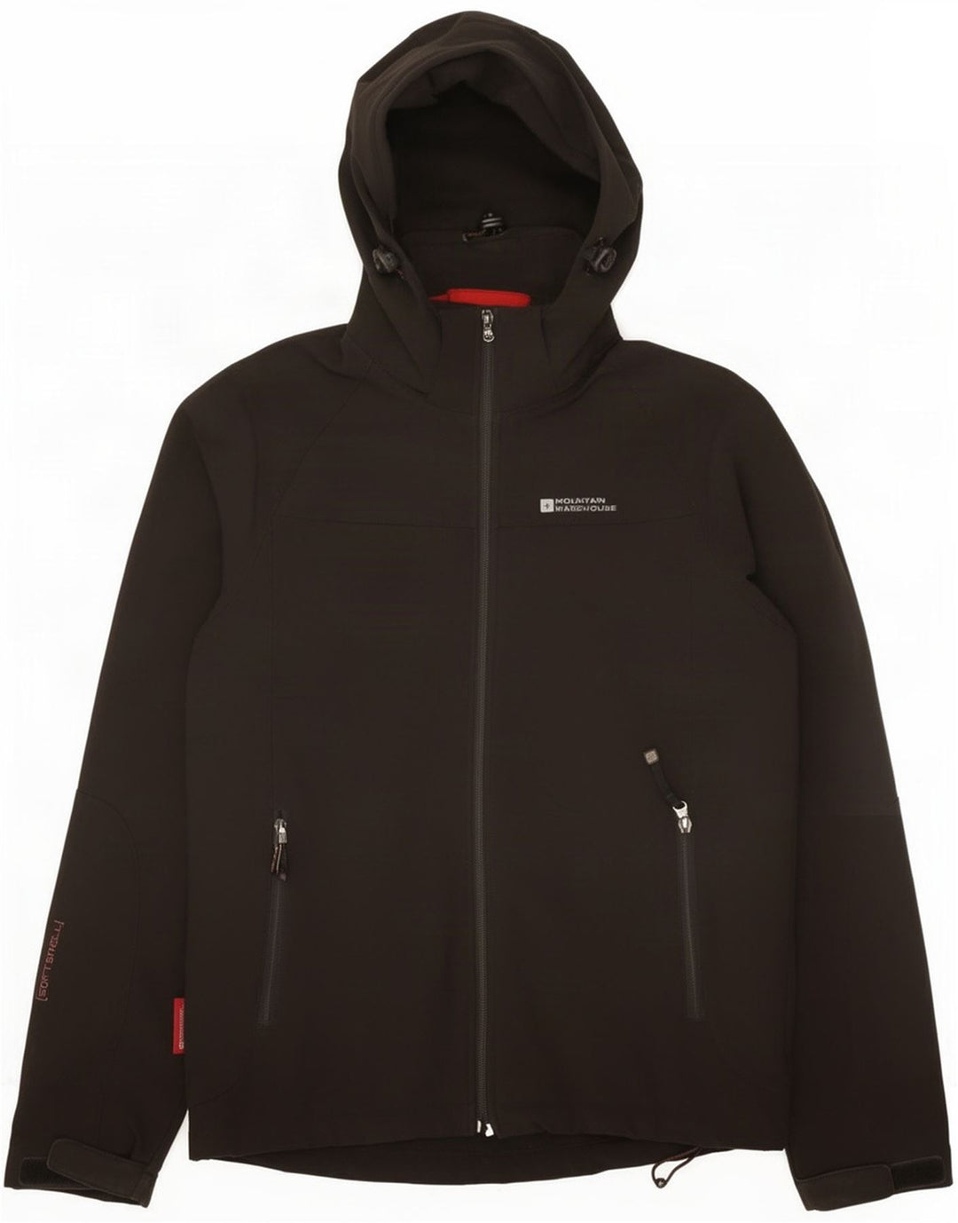 Jachetă Windbreaker cu glugă pentru bărbați Mountain Warehouse UK 36 Small Black