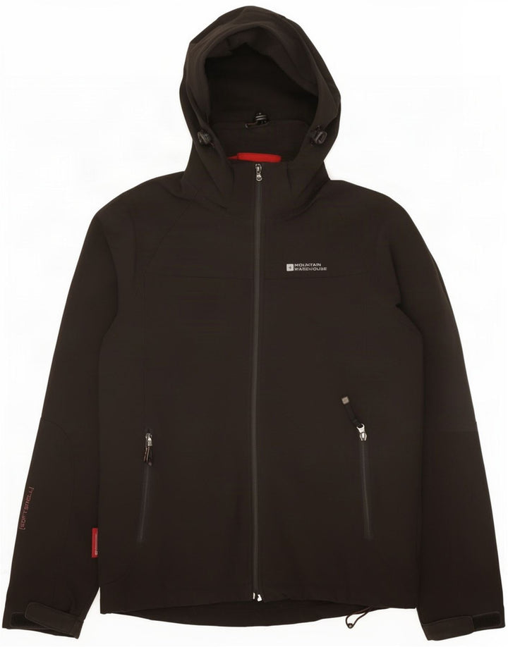 Jachetă Windbreaker cu glugă pentru bărbați Mountain Warehouse UK 36 Small Black