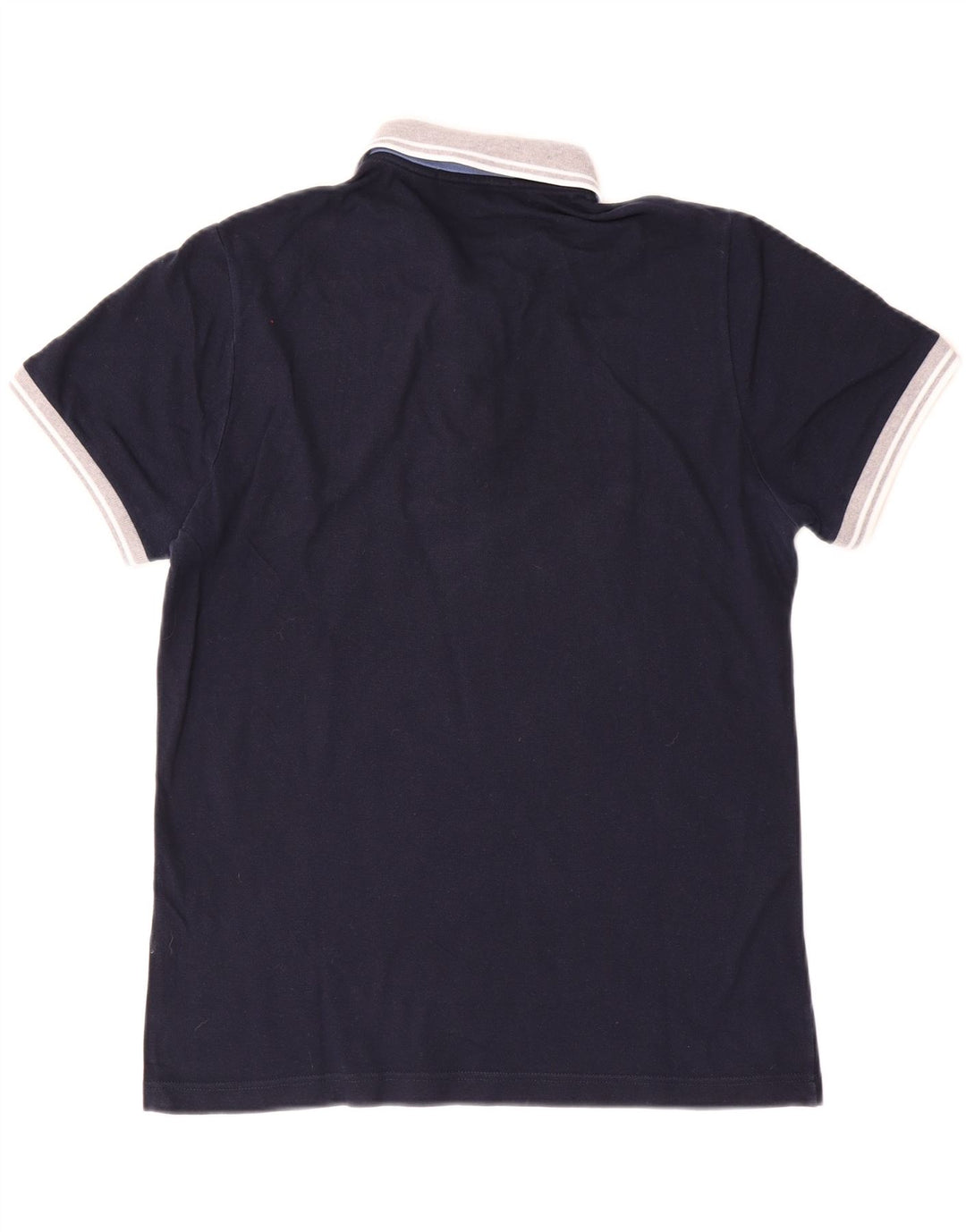 Cămașă polo Fred Perry pentru bărbați, bumbac color bloc mediu, albastru bleumarin