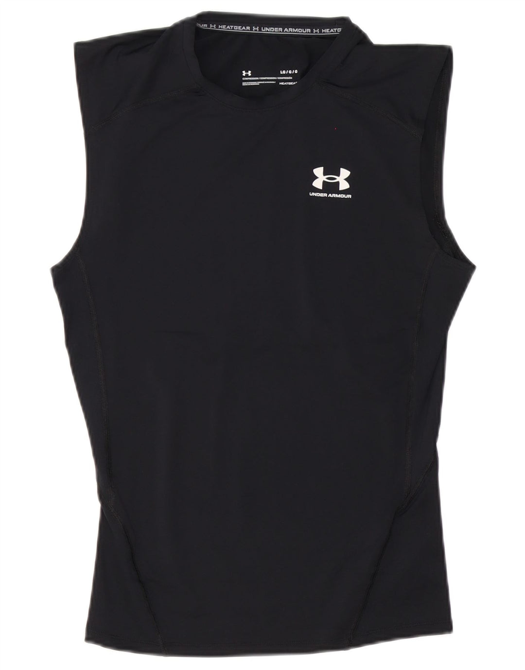 Vestă Under Armour pentru bărbați Heat Gear, mare, negru, poliester