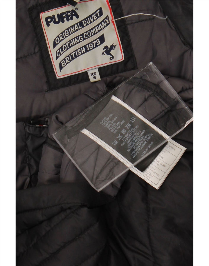 Jachetă căptușită pentru femei PUFFA Mărimea 8 XS Nylon negru