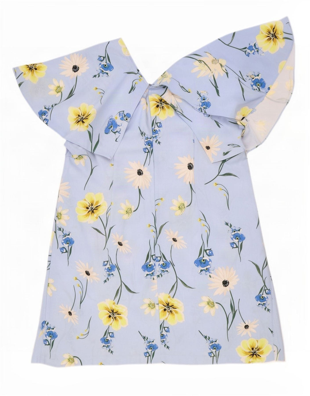Rochie schimbătoare pentru femei Marks & Spencer UK 24 4XL Albastru Poliester floral