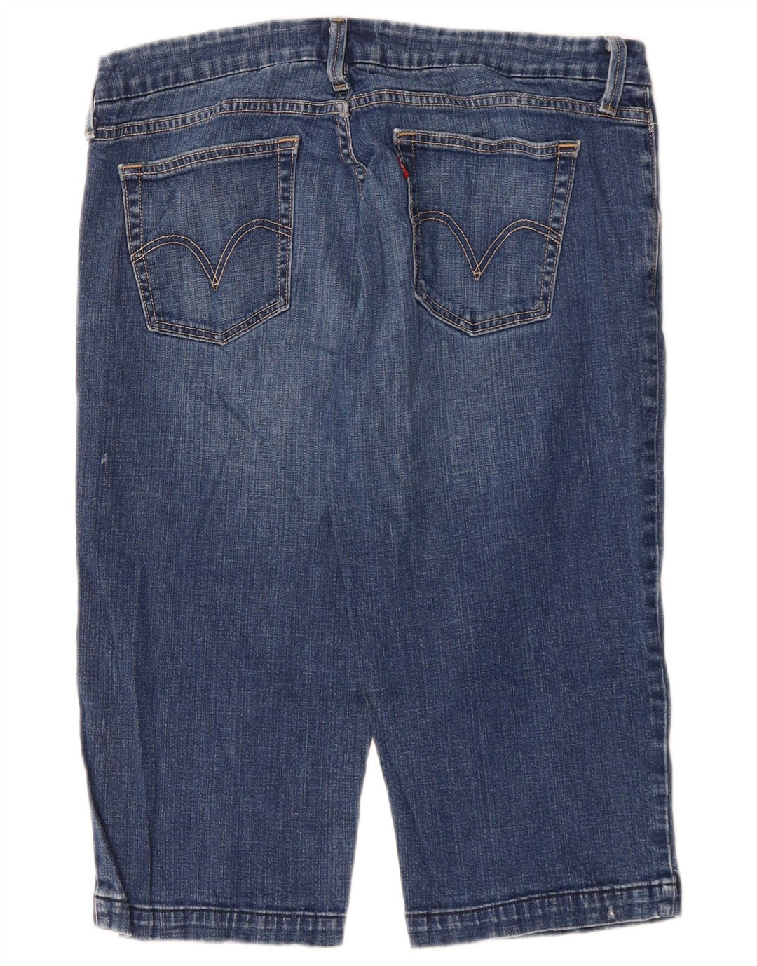 Blugi Levi's 545 Capri pentru femei US 14 XL W36 L18 albastru bumbac
