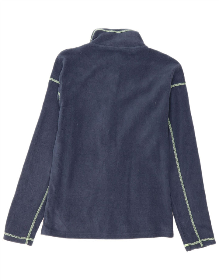 Pulover pentru femei Lotto din fleece UK 14 Medium Bleumarin Poliester