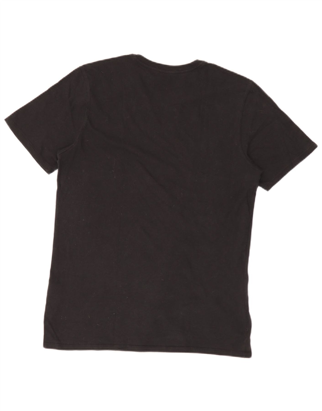 Tricou cu croi atletic Nike pentru bărbați Top mediu din bumbac negru