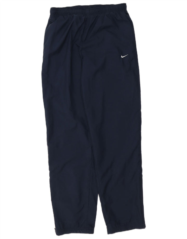 Pantaloni de trening pentru bărbați NIKE Pantaloni de jogging UK 42/44 Poliester mare bleumarin