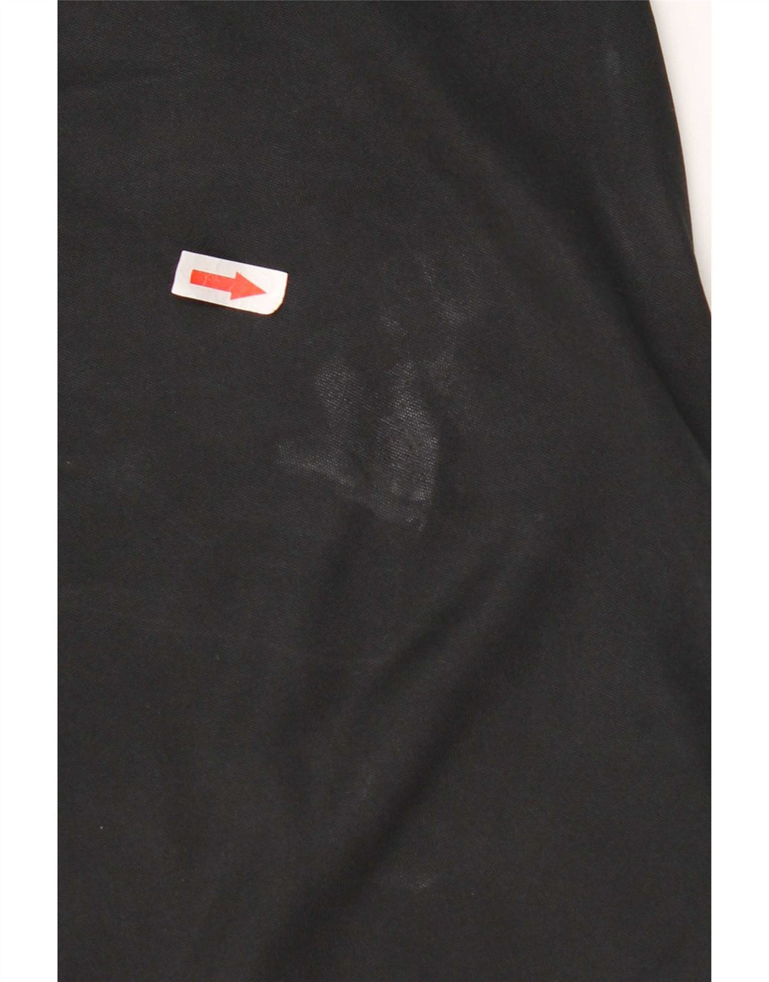 Top de trening pentru bărbați Dri Fit, cu fermoar și gât, din poliester negru mediu