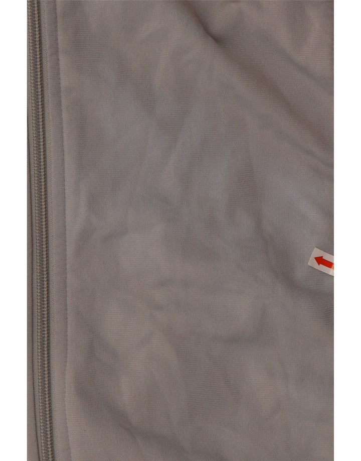 Jachetă de top pentru trening Nike pentru femei UK 16/18 XL Gri poliester color bloc
