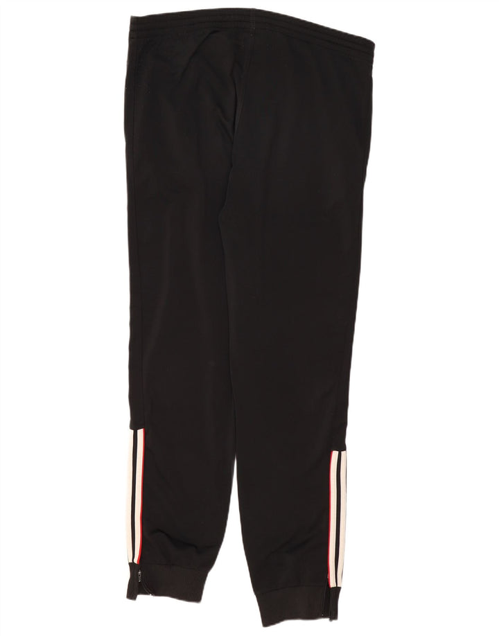 Pantaloni de trening pentru bărbați ADIDAS Joggeri UK 38/40 Poliester mediu negru
