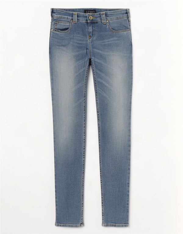 Blugi skinny pentru femei Armani W27 L34 Bumbac albastru