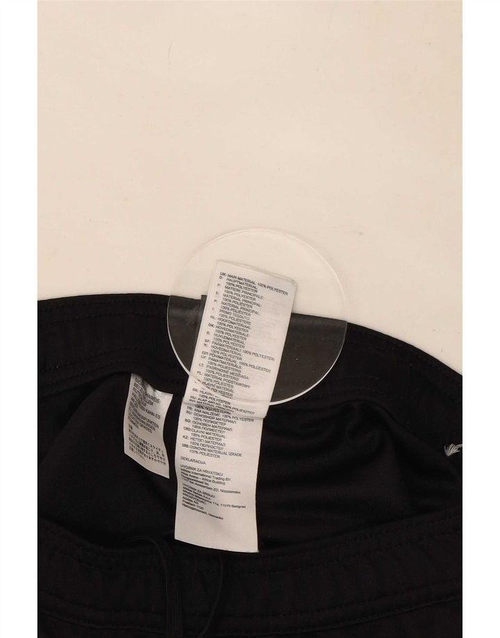 Pantaloni de trening Adidas pentru bărbați, poliester negru mic