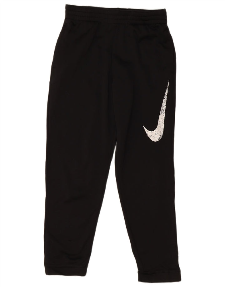 Pantaloni de trening grafic Nike pentru băieți Pantaloni de jogging 10-11 ani, mediu negru