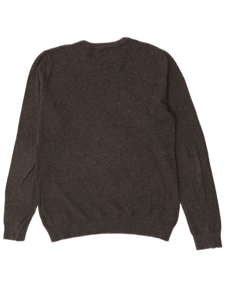 Pulover Jack & Jones pentru bărbați, cu gât crew, bumbac verde mediu
