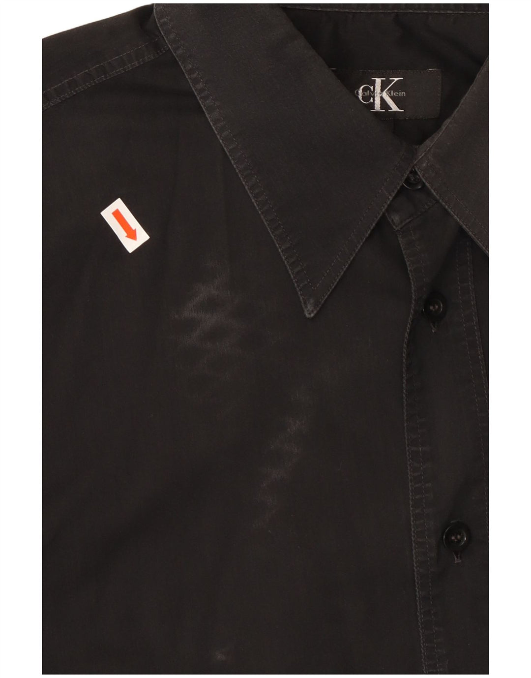 Cămașă pentru bărbați CALVIN KLEIN, mare, neagră, bumbac