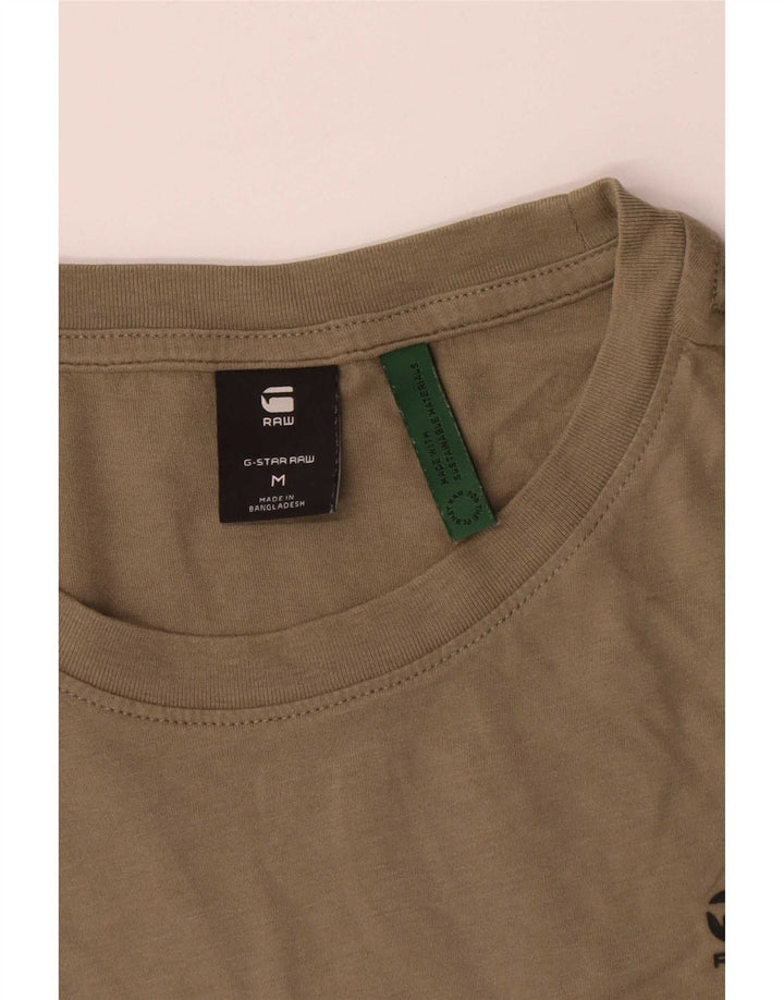 Tricou Bărbați G-Star Top Mediu Kaki