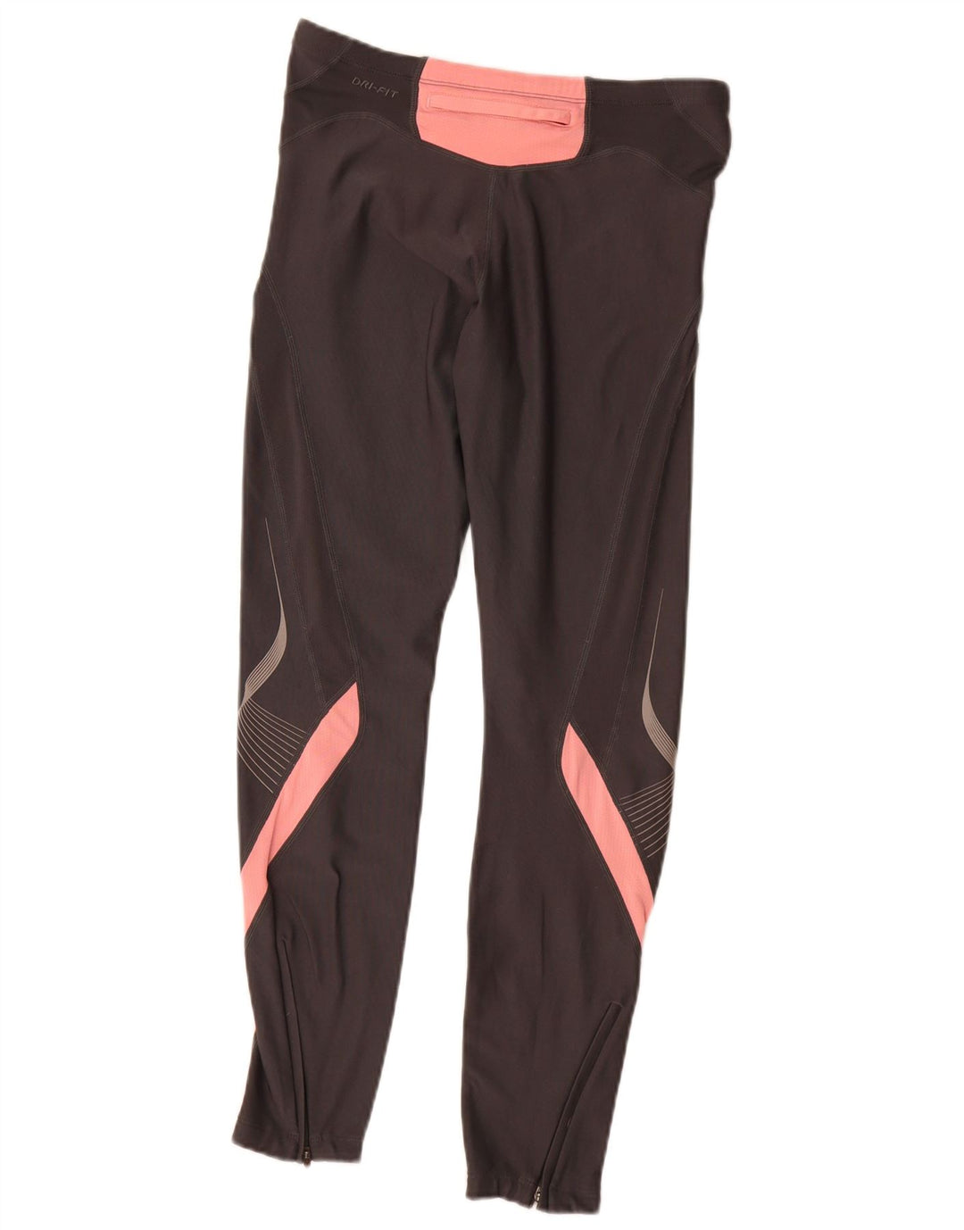 Leggings Nike Dri Fit pentru femei Marea Britanie 10/12 Gri mediu Colorblock