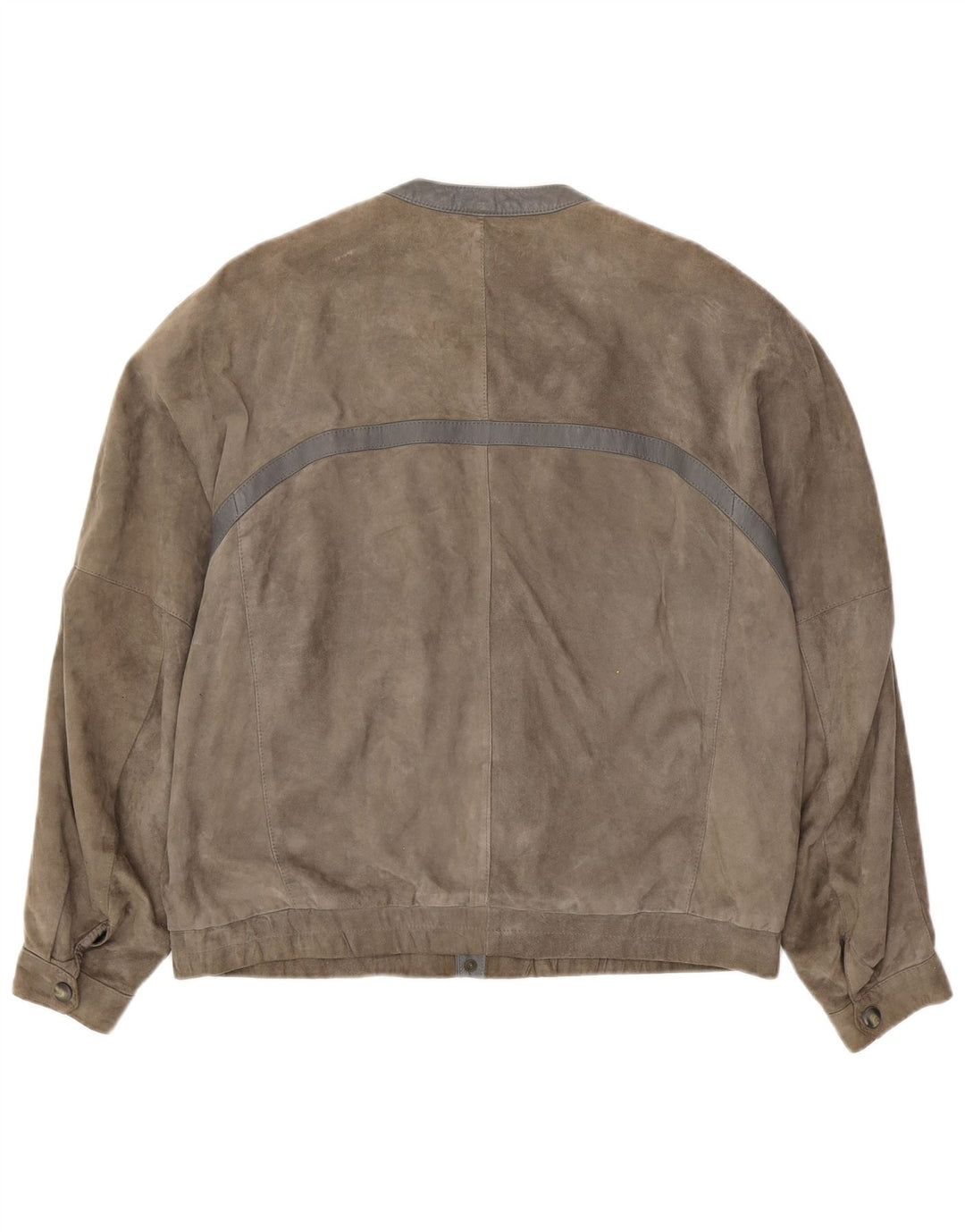 Jachetă de piele intoarsa pentru barbati VINTAGE UK 42 XL gri