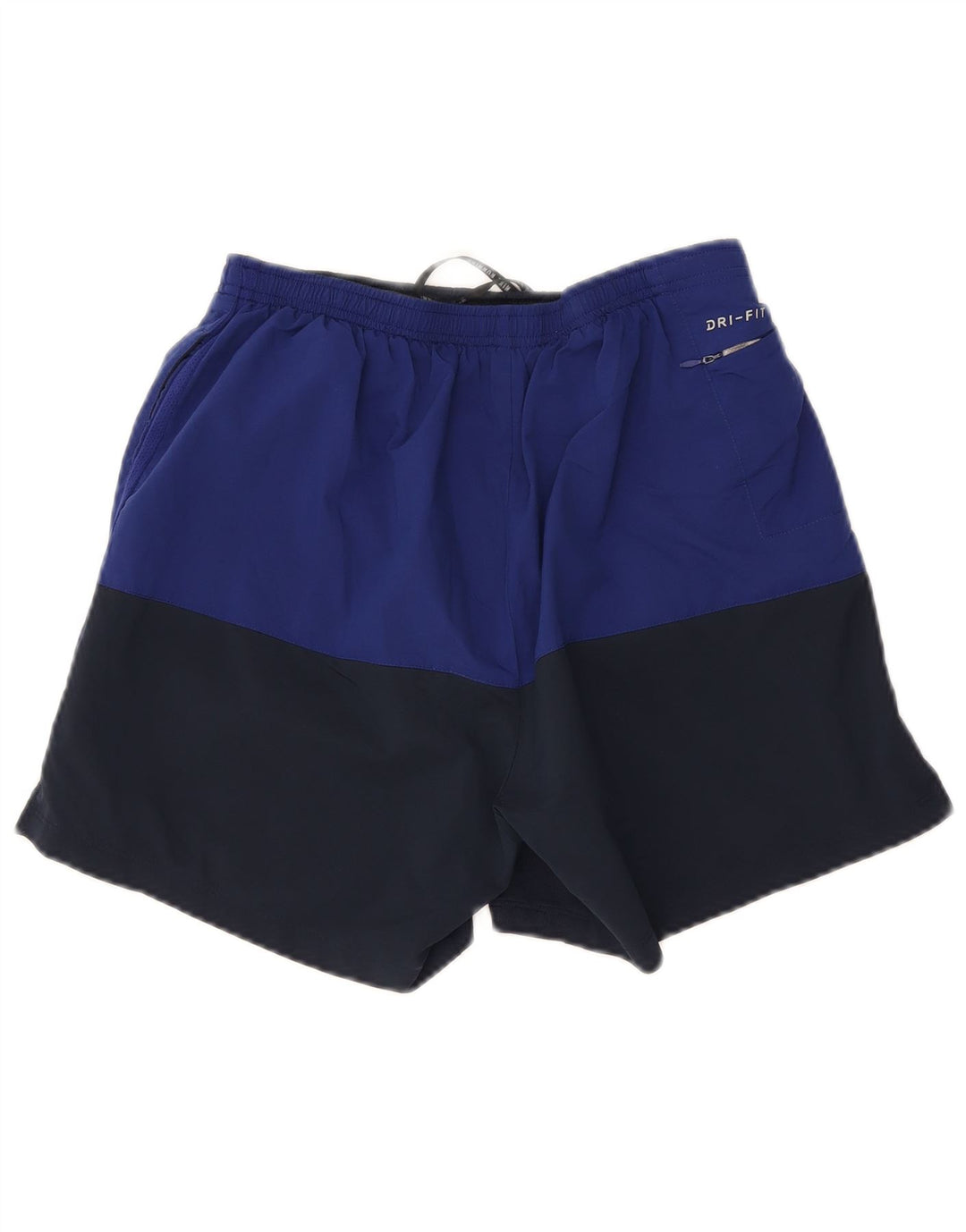 Pantaloni scurți sport Nike Dri Fit pentru bărbați, medii, albastru, poliester color bloc