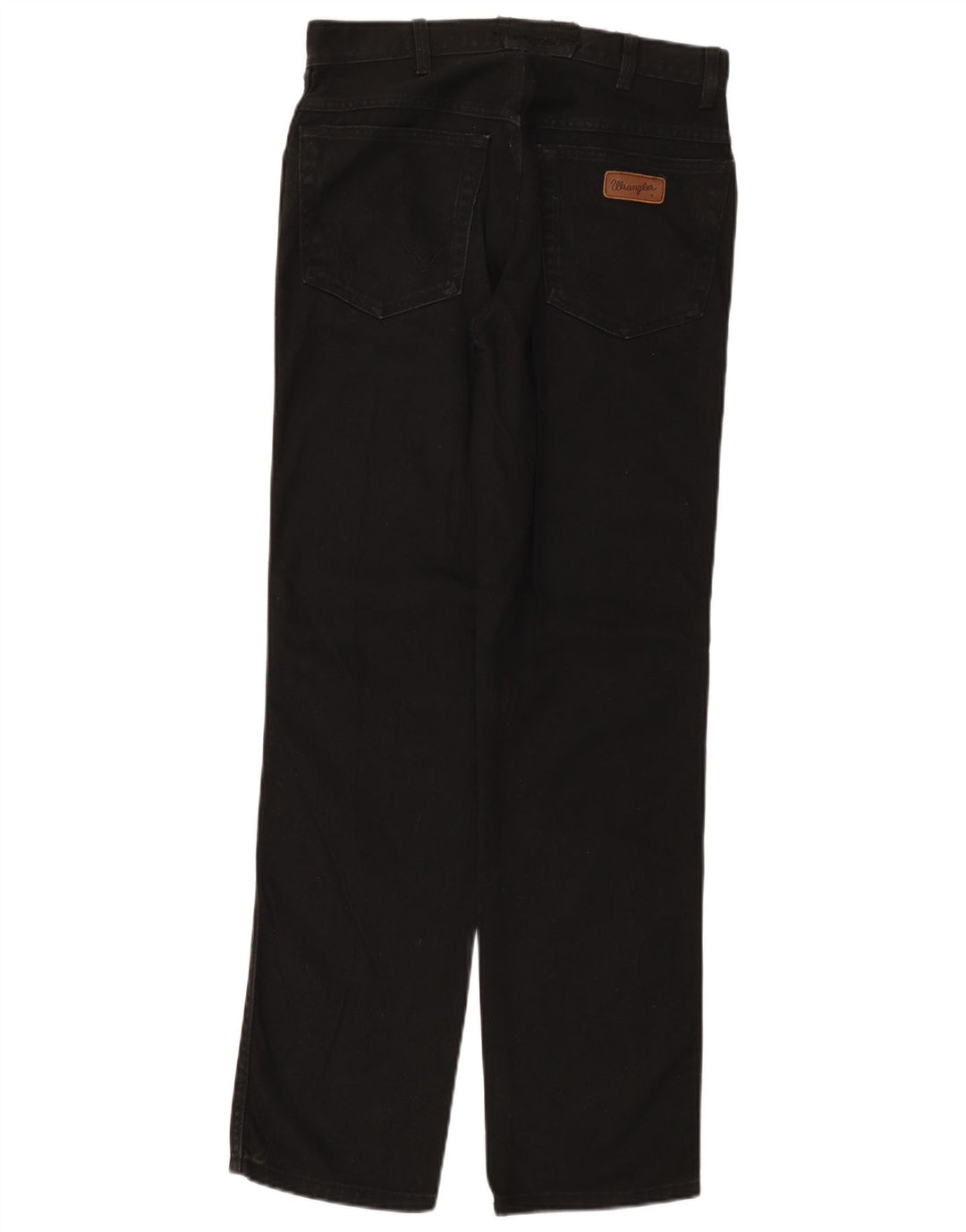 Blugi drepti pentru bărbați Wrangler W30 L32 bumbac negru