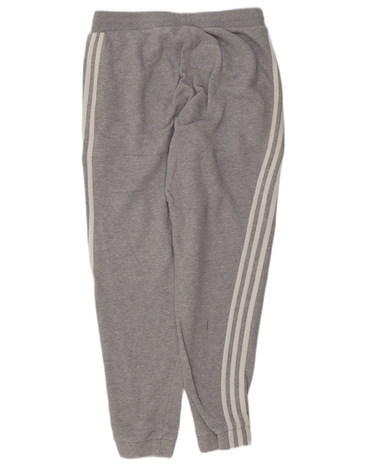 Pantaloni de trening ADIDAS pentru bărbați Joggeri, bumbac, gri mic