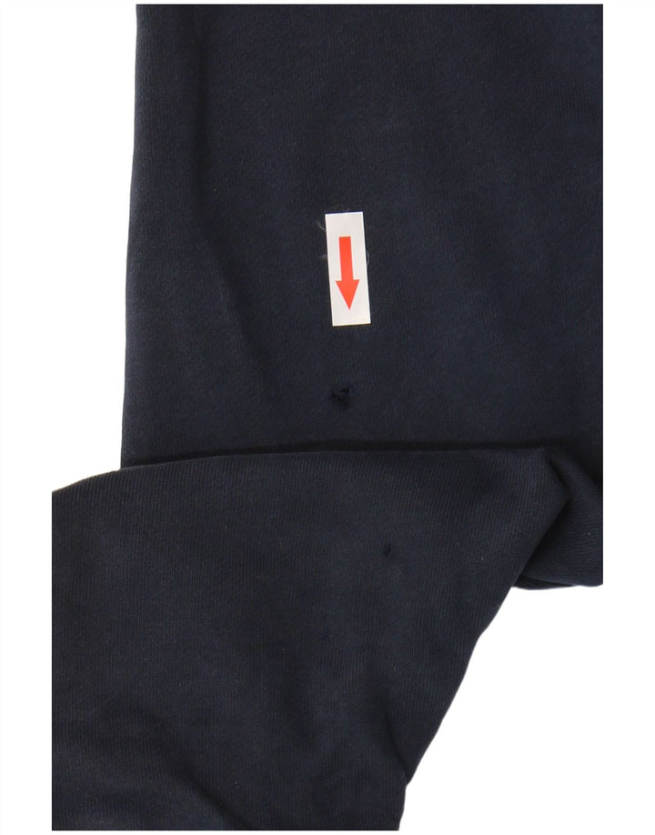 Hanorac pentru bărbați Tommy Hilfiger Pulover mare din bumbac bleumarin