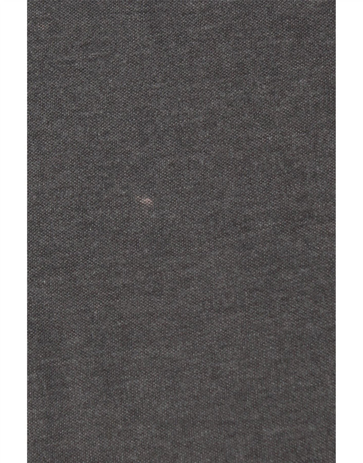 Cămașă polo KAPPA pentru bărbați, bumbac gri mare