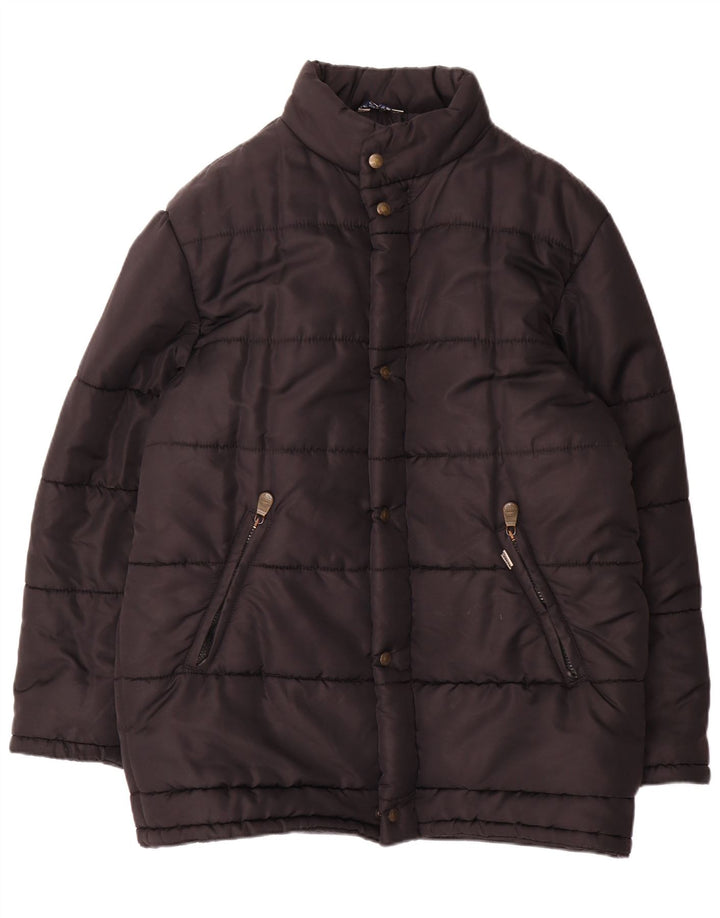 Jachetă căptușită pentru bărbați Levi's UK 38 Poliester mediu negru